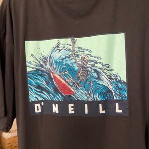 O’Neill Skeleton Surf Tee Men’s XL NWT